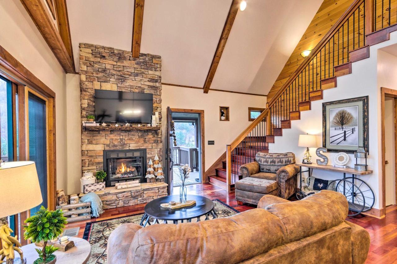 Mountain Cabin With Fire Pit, Walk To Golf And Fishing Vilas Extérieur photo