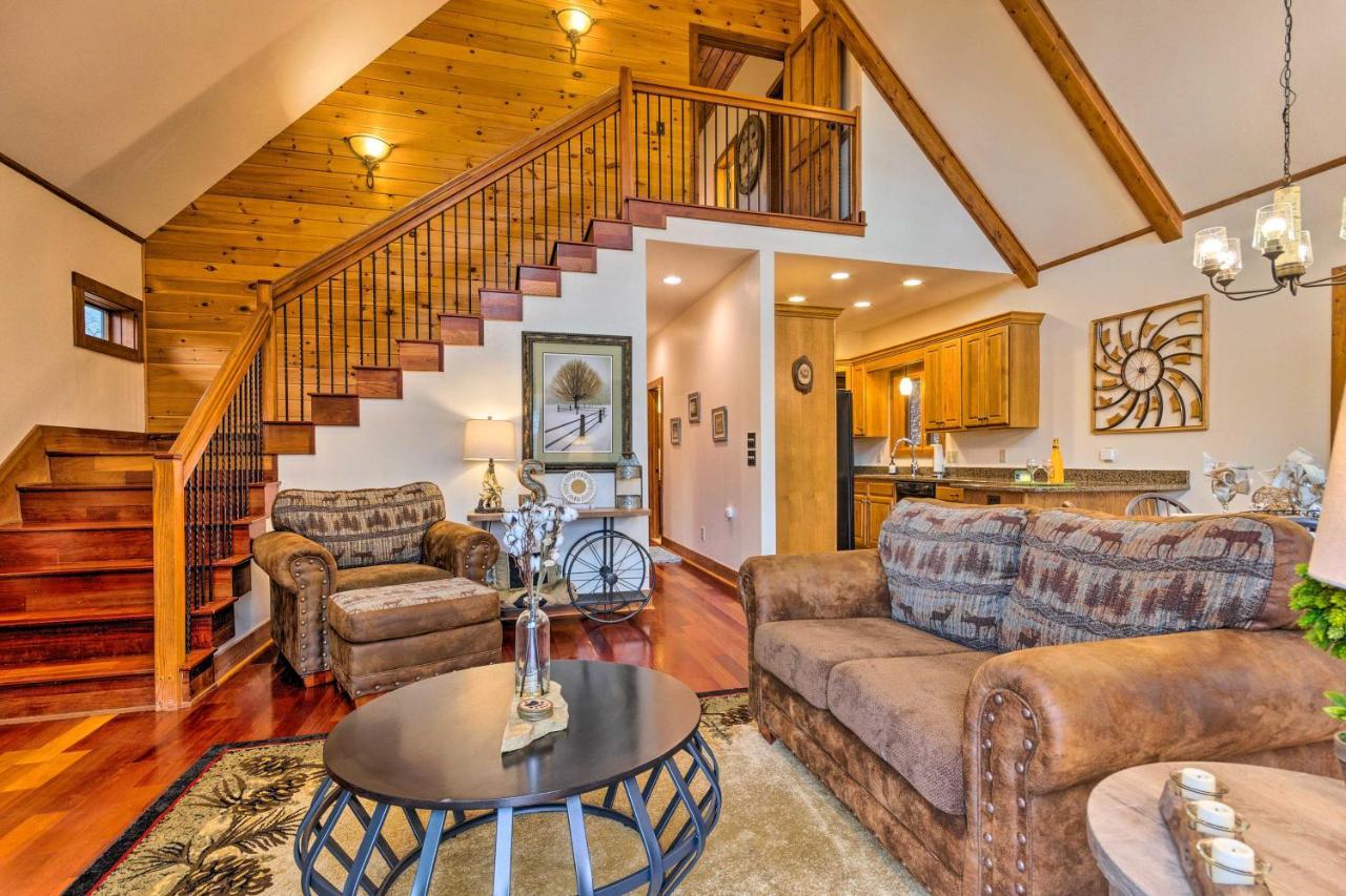 Mountain Cabin With Fire Pit, Walk To Golf And Fishing Vilas Extérieur photo