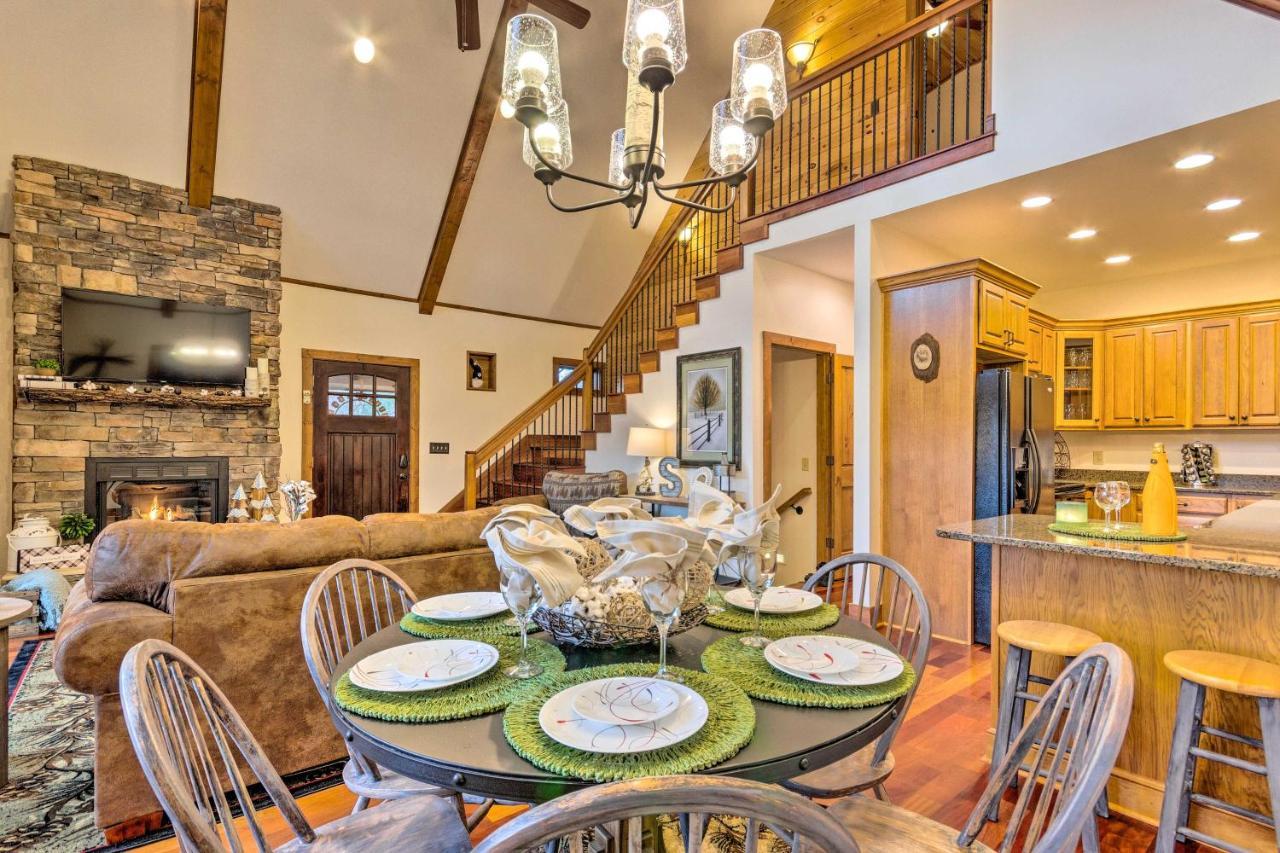 Mountain Cabin With Fire Pit, Walk To Golf And Fishing Vilas Extérieur photo